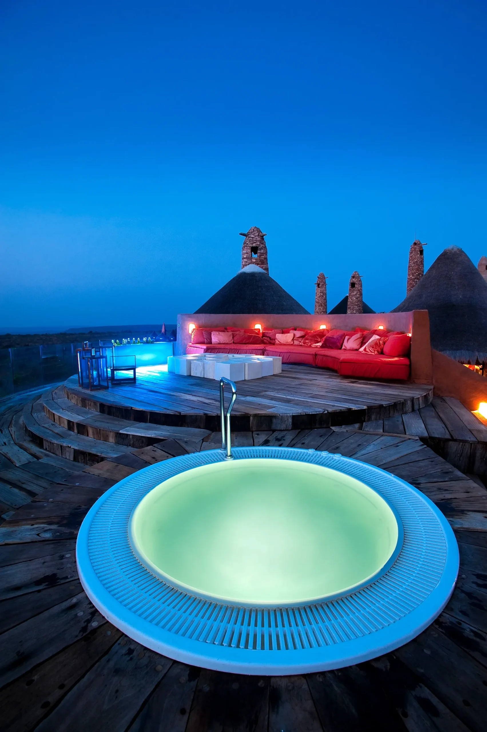 Sunset Jacuzzi Deck