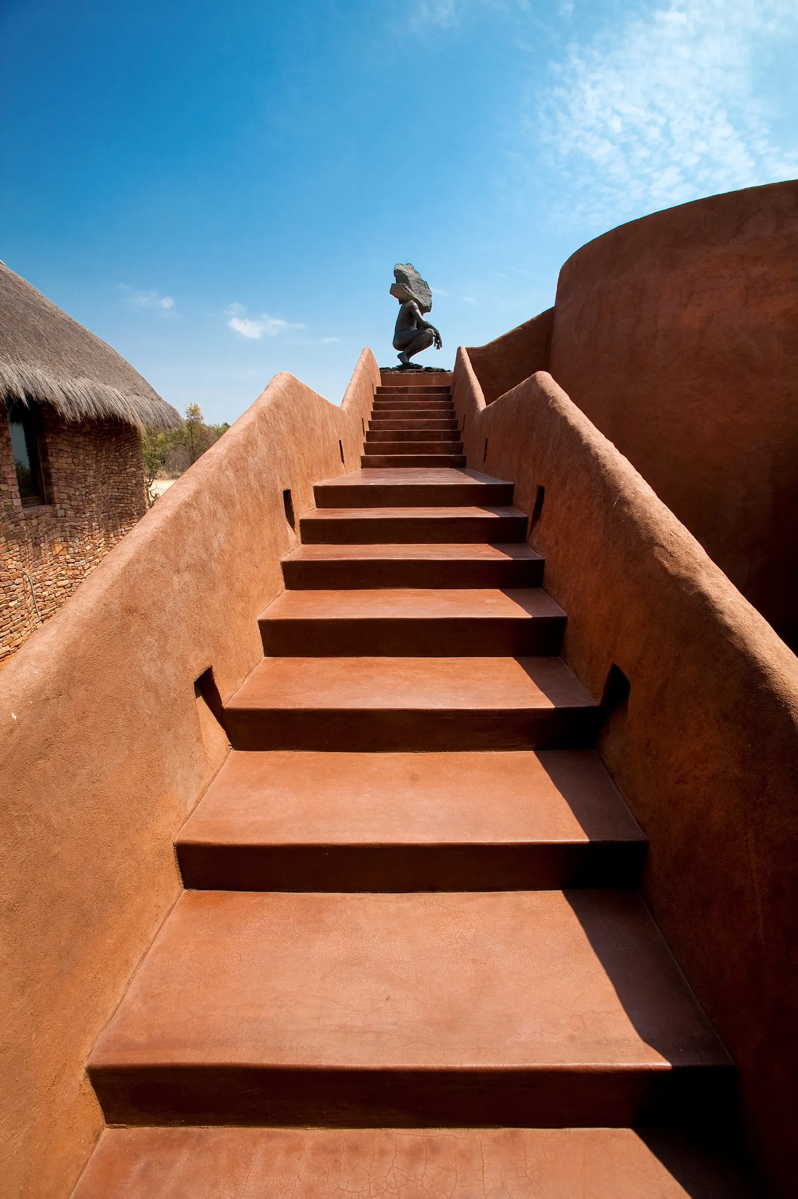 Rooftop Staircase